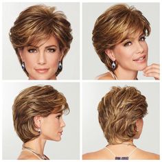 Pin by Lacy Callaway on Hairstyles in 2022 | Short hair syles, Short hair styles, Short hair wigs Swept Bangs, Side Swept Bangs, Side Swept, Long Pixie, Hair Tutorials For Medium Hair, Short Hair Over 60, Haircut For Thick Hair