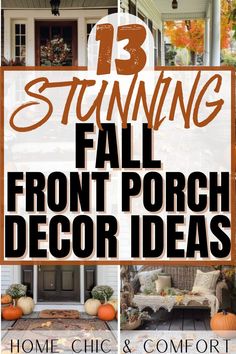 porch fall decor, front porch fall decor, fall outdoor decor, fall decor ideas, fall front porch ideas, front porch fall decorating ideas Fall Living Room Decor Warm Colors, Fall Decor Aesthetic, Fall Living Room Ideas, Fall Bedroom Decor, Fall Living Room Decor