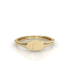 **Pinky Signet Ring / 14K-18K Gold Oval Signet Ring / Small Signet Ring** Discover the essence of timeless elegance with our Pinky Signet Ring, meticulously crafted in 14K Gold. This Oval Signet Ring isn't just jewelry--it's a symbol of individuality, elegance, and personal style. The minimalist design of this Small Signet Ring makes it a perfect choice for those who appreciate understated sophistication and timeless beauty. Whether worn alone as a chic statement piece or personalized with initials or a meaningful engraving, this Signet Ring for Women embodies a sense of personal connection and uniqueness. Imagine the joy of receiving this exquisite ring, a reflection of your personal style and a symbol of the moments that matter most. Perfect for everyday wear or as a thoughtful gift for