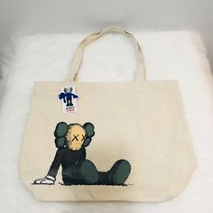 Brand New With Tag Measurement Posted Unisex Great For Everyday Use Streetwear Deadstock Casual Cotton Bags For Errands, Casual Cotton Canvas Bag For Errands, Green Cotton Canvas Bag For Errands, Uniqlo Women, Uniqlo, Womens Tote Bags, Canvas Tote, Reusable Tote Bags, Bag Lady