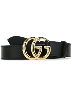 black calf leather smooth grain Double G buckle gold-tone hardware punched holes belt loops pointed tip buckle fastening adjustable fit This piece comes complete with a protective dust bag. Gucci Black Belt Buckles With Removable Belt, Gucci Black Belt Buckle For Formal Wear, Elegant Black Gucci Belt Buckles, Gucci Designer Belt Buckles For Business, Classic Black Gucci Belt Buckles, Gucci Black Belt Buckle For Formal Occasions, Luxury Gucci Belt Buckles, Black Gucci Belt Buckle For Formal Wear, Classic Gucci Belt For Business