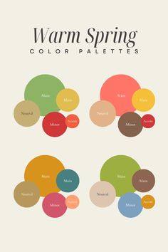 Warm Spring Farbtypen leuchten in Farben, die an die Wärme und Lebendigkeit des Frühlings erinnern. Warme Töne wie Apricot, Pfirsich, warmes Gelb und warmes Grün sind ideal. Diese Farben sind kräftig und warm, verleihen einen natürlichen Glanz und unterstreichen die warme Ausstrahlung des Warm Spring. Perfekt für fröhliche, frühlingshafte Outfits und Accessoires. Warm Spring Color Palette Outfits Style, Spring Warm Palette, Warm Spring Vs Warm Autumn, Spring Colours Palette, Warm Spring Colour Palette, Warm Spring Aesthetic, Warm Spring Outfits Color Palettes, Warm Color Outfits, True Spring Color Palette Outfits