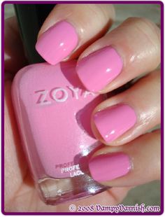 Zoya - Sweet Zoya Swatches, Nail Polish Pink, Dragon Claws, Susan G Komen, Nails Nail Polish, Pink Dragon