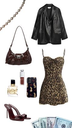 glamour party outfit • 🐆✨❤️ Dresses For Disco Party, Outfits For A Birthday Party Casual, Saltburn Outfits Party, Party Clothes Aesthetic, Las Vegas Theme Party Outfit, Casino Theme Party Outfit Women, House Party Outfit Night Baddie, Party Outfit Night Club Classy, Las Vegas Party Outfit