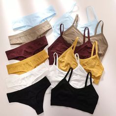 Undergarment Fashion Women, Undergarment Fashion, Thong Lingerie, Cami Bra, Modest Dresses Casual, Bralette Top, Stretchy Tops, Bralette Tops, 4 Way Stretch Fabric