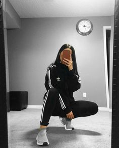 Adidas Leggings, Foto Tips, Street Swag, Mirror Pics, Lazy Day Outfits