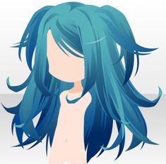 Vtuber Hair, Eye Clothes, Cartoon Hair, Fantasy Hair, Color Sorting