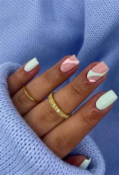 Short Square Nail Designs 2024 Greer Karylin Trendy Nails Short Square Spring, Cute Trendy Nails Short Square, Gel X Nail Designs Square, Acrylic Nail Designs Square, Vacation Nails 2023, Simple Trendy Nails, Teen Nail Ideas, Nail Ideas Short Square, Cute Dip Nails