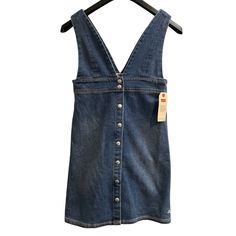 Levis Denim Jumper Dress Womens 12 Mini Snap Front Sleeveless Western Y2k 90s Levi Dress, Western Y2k, Denim Jumper Dress, Denim Jumper, 90s Colors, Levis Denim, Y2k 90s, Jumper Dress, Levi's