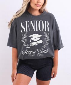 Senior 2025 Shirt, Class of 2025 Shirt, Senior Class of 2025 Graduation Gift, Senior Shirts 2025, Senior 2025 Tshirt, Graduation Shirts 2025 T Shirt Dress, Vintage Looks