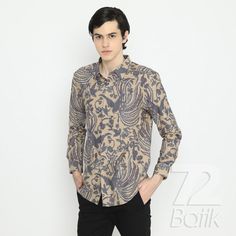 Are you looking for a t-shirt that will make you fit, comfortable, and very stylish? So this beautiful premium quality men's batik shirt is for you. Our casual short sleeve batik shirt fits like a well-loved favorite. You can wear this stylish shirt to show off your best and be comfortable enough for casual daywear. Our batik shirt is made by using premium cotton twill fabric. Original soft cotton and high-quality print make users fall in love with it over and over again. This handmade stylish t-shirt is a perfect gift for friends, brothers, sports lovers, boxers, gym trainers, etc. ✅ Features: ✔️ Easy wash ✔️ Long sleeve ✔️ Comfortable to wear ✔️ Stylish and comfortable ✔️ Breathable and absorbs sweat ✔️ Neat, Durable & Strong Boutique Stitching (guarantee without hassle) ✔️ Order now bef Long Sleeve Tops With Batik Print And Relaxed Fit, Relaxed Fit Long Sleeve Tops With Batik Print, Long Sleeve Batik Print Top With Relaxed Fit, Long Sleeve Relaxed Fit Batik Print Tops, Casual Brown Tops With Batik Print, Casual Brown Batik Print Tops, Relaxed Fit Shirt With Batik Print, Phoenix Pattern, Batik Shirt