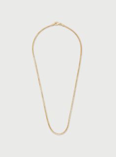 NECKLACES Gold Vermeil Jewelry, Jewelry Essentials, Demi Fine Jewelry, Dremel, Classic Collection, Snake Chain, Chain Styles, Gold Vermeil, Modern Woman