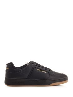 Low-top lace-up sneakers with perforated leather insert on the front, gold Saint Laurent signature on the tongue and gold Saint Laurent signature on the side. Rubber sole Saint Laurent Sneakers, Perforated Leather, Lace Tops, Low Top, Top Sneakers, Rubber Sole, Saint Laurent, Lace Up, Sneakers