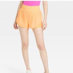 Nwt All In Motion, Orange Translucent Tulip Sport Shorts. Body 100% Nylon Lining 83% Recycled Polyester 17%, Spandex ,Drawstring Front Inside. 3 Inches Elastic Waist , Size Large Please Check All The Photos For Measurements And Details Reasonable Offers Welcome Bundles Of Two Or More Discount Spring Athletic Shorts With Built-in Shorts, Trendy Summer Workout Athletic Shorts, High Waist Nylon Shorts For Summer, Spring Solid Color Athletic Shorts In Athleisure Style, High Waist Nylon Shorts With Elastic Waistband, Solid Color Athleisure Athletic Shorts For Spring, Spring Athletic Shorts With Elastic Waistband, Sporty Bottoms With Short Inseam For Spring, Spring High-waisted Athletic Shorts For Workout