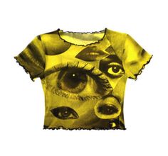 Eye Print, Surrealism, Yellow, On Instagram, Clothes, Instagram