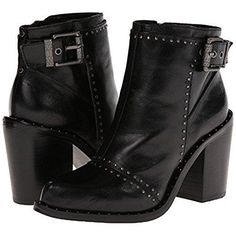 Luxury Rebel •Maggie• Studded Bootie Bold Eclectic, Ugg Style Boots, Leather Knee Boots, Ugg Style, Slingback Sandal, Stacked Heel, Bootie, Knee Boots, Side Zip