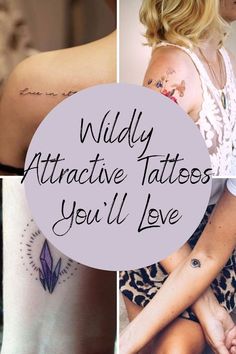 the words wildly attractive tattoos you'll love