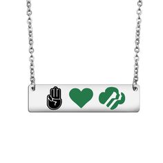 PRICES MAY VARY. 【Girls Scout Necklace】- You love Scout and Nature Teaching? this girl scout Necklace Makes a great gift for a Troop Scout who loves to go for a Summer Camp. Perfect Christmas, Scout or Birthday present for Troop Leader who like cool Summer Camp and funny Nature Teaching. 【MATERIAL】 - Made of stainless steel, Non plating, Non allergic, Non fade, environmental protection and non-toxic, comfortable and easy to wear. 【GUARANTEE】 - 100% satisfaction and money back guarantee. If there Girl Scout Symbol, Scout Symbol, Girl Scout Gifts, Funny Nature, Necklace For Daughter, Girl Scout Camping, Troop Leader, Scout Camping, Senior Gifts