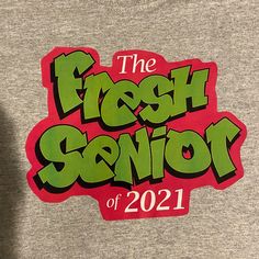 Custom Fresh Senior 2021. Comes In All Sizes Cute Senior Shirts, Senior Class Shirts, Class Shirts, Class Shirt, Senior Shirts, Yearbook, Turtles, Tee Shirts, Mens Shirts