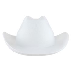 "Buy this Felt Cowboy Hat by by Make Market® at Michaels. This classic cowboy hat is the perfect blank canvas for Halloween costumes, theme party props and other fun events. Embellish it with fabric paints, patches, gemstones and more for a custom design. This classic cowboy hat is the perfect blank canvas for Halloween costumes, theme party props and other fun events. Embellish it with fabric paints, patches, gemstones and more for a custom design. Details: Available in multiple colors One size White Brimmed Costume Hat For Rodeo, White Brimmed Rodeo Costume Hat, White Brimmed Hat For Rodeo, Western Costume Hat With Curved Brim In White, Western White Costume Hats And Headpieces With Curved Brim, White Country Style Top Hat For Western-themed Events, Western White Costume Hats For Country Events, White Costume Hat For Western-themed Events, White Western-themed Costume Hat