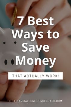 Looking for the best ways to save money? This guide shares 7 proven tips, like tracking expenses, automating savings, and trying a "spending fast." These money saving methods can help you stick to your budget and finally grow your savings. Check out these money saving techniques today! | Money Management Saving Methods, Best Ways To Save Money, Tracking Expenses, Money Saving Methods, Money Saving Techniques, Saving Techniques, Ways To Save Money, Ways To Save, Money Saving