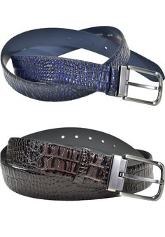 Marcello B08 Stamped Horn Back Croc Leather Belt https://marcellosport.com/collections/belt/products/b08-stamped-horn-back-croc-leather-belt  Outstanding horn back crocodile, stamped leather. An excellent choice for jeans, casual pants or even when dressed but need a little attitude. Brushed nickel buckle. Width: 40mm (approx. 1.57").  Outstanding horn back crocodile, stamped leather men's belt  Width: 40mm (approx. 1.57"), sizes 30-44. Raised horn back style croc with excellent coloration. Sati Luxury Formal Belt Buckles With Belt Included, Elegant Formal Belt Buckle With Crocodile Pattern, Elegant Silver Belts For Business, Elegant Formal Belt Buckles With Crocodile Pattern, Luxury Crocodile Pattern Belt For Business, Luxury Business Belt With Crocodile Pattern, Elegant Leather Belt With Crocodile Pattern, Elegant Silver Belt Buckles For Business, Luxury Leather Belt With Crocodile Pattern