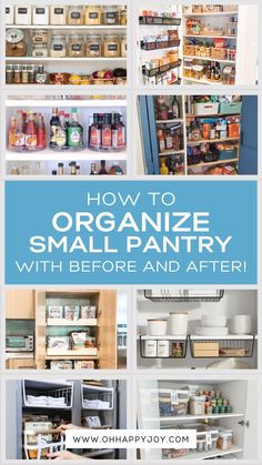 Small Pantry Organization Ideas