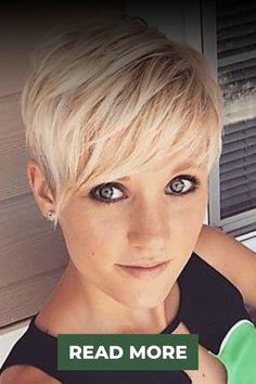 Short Pixie Cut Layered Wig with Bangs Synthetic Dark Roots Fluffy Full Replacement Hair for White Women Ash Blonde Lowlight with Root Black Haircut Styles, Asymmetrical Hairstyles, Hair Styles 2017, Popular Haircuts, Best Short Haircuts, Short Pixie Haircuts, Short Pixie Cut, Short Hairstyle, Short Hair Styles Pixie