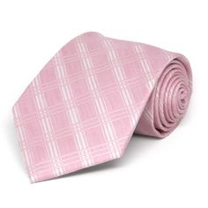 Spoil yourself with our line of Regent Morris Neckwear®. A clean and simple pink plaid tie, made from a heavyweight blend of linen and silk. Perfect for chic everyday wear or spring/summer formal events. Traditional width with an extra long 63-inch length for big and/or tall men. Product Features • Regent Morris Neckwear® • Traditional 3.5" width, at the widest point • Extra long 63" length, tip to tip • Matching keeper loop • Made from 50% Linen, 50% Silk • Imported