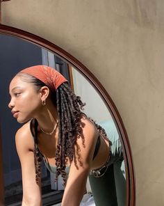 Foto Poses, Locs Hairstyles, Hair Reference, Curly Girl, Black Girls Hairstyles, Aesthetic Hair, The Mirror, Locs, Hair Goals