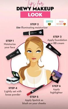 Makeup Tips For Beginners Step By Step, Facial Benefits, Cosmetics Business, How To Wear Makeup, Dewy Makeup Look, Avon Lipstick, Apply Foundation