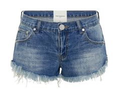 Pacifica Dukes Low Waist Denim Short | One Teaspoon High Waisted Jean Skirt, Denim Shorts For Women, Mini Denim Shorts, Low Waisted Jeans, Mid Waist Jeans, Boyfriend Fit Jeans, Flare Leg Jeans, One Teaspoon, Shorts For Women