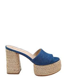 Beauty that’s not up for debate. Sunset is an espadrille that feels familiar in all the right ways, maintaining comfortability without playing it too safe. Made in Spain and as its name suggests, Sunset transitions from day to night with lovable and unparalleled ease. - Heel Height: 3-3/4 inches - Elevated Platform - 1-3/4 inches - Fit: True to size - Leather Sole - Made in Spain Casual Straw Espadrilles With Cork-bed Midsoles, Casual Heels With Textured Sole, Casual Platform Heels In Espadrille, Casual Heels With Textured Open Heel, Casual Open Heel Heels With Textured Sole, Casual Heels With Textured Sole And Open Heel, Casual Denim Sandals With Removable Insole, Casual Denim Platform Sandals, Spring Comfortable Heels With Rubber Sole