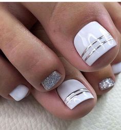 Pedi nails art. Toes Nails Ideas, Toes Nails Colors, Toe Nails Ideas, Pedicure Gel