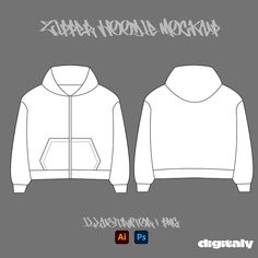 Clothing Design Mockup, Zip Up Mock Up, Clothing Mockup Templates, Merch Mockup, Clothing Brand Mockup, Zip Up Hoodie Mockup, Clothes Mockup Free, Hoodie Layout, Hoodie Outline