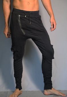 Galaxy Pants Black Fitted Cotton Harem Pants With Tapered Leg, Black Cotton Sweatpants For Yoga, Fitted Cotton Sweatpants For Yoga, Black Cotton Yoga Bottoms, Black Relaxed Fit Pants For Festival, Black Cotton Harem Pants For Yoga, Black Cotton Harem Yoga Pants, Fitted Cotton Cargo Pants With Edgy Style, Edgy Fitted Cotton Cargo Pants