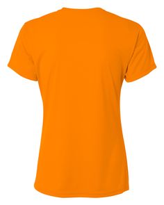 Ladies' Cooling Performance T-Shirt - SAFETY ORANGE - S | A4 Women's Cooling Performance T-Shirt in Safety Orange Size Small | Polyester White Undershirt, T Shirts, Orange, Mens Tshirts, Mens Tops, Free Shipping, T Shirt, Color