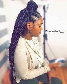 Color Hair Braids, Two Color Hair, Forever In Love, Summer Braids, Braids Styles, Pelo Afro, Beautiful Braids, Girls Hairstyles Braids, Girls Braids