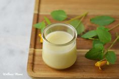 DIY lotion is a great way to save money and nourish your skin with healthy ingredients! Customize it with your favorite essential oils. Diy Potions, Diy Lotion Recipe, Living Naturally, Unscented Lotion, Shea Butter Lotion, Wellness Mama, Unrefined Coconut Oil