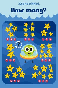 an image of a game with stars and numbers