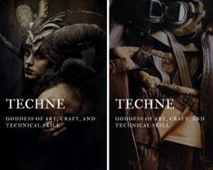 two book covers with the title technique and technical skill