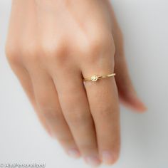 Personalized birthstone ring with your desired birthstone. A minimalist dainty ring as a gift for her, for bridesmaids, friends, for women who love simplicity and minimalist style ♡  ► FEATURES; Gemstone: 3mm Material Options: 925k Sterling Silver, Rose Gold Filled, Yellow Gold Filled. 14K Solid Gold Options are available (Please contact me about the price).  ► HOW TO ORDER; Please select your preffered size and material from the menu while adding to card. Please write your preffered birthsto... Minimalist Stackable Initial Ring For Anniversary, Dainty Stackable Rings With Simple Design As Gift, Minimalist Yellow Gold Birthstone Ring For Everyday, Everyday 14k Gold Dainty Birthstone Ring, Dainty Diamond Promise Ring With Birthstone, Dainty Diamond Birthstone Ring As Gift, Dainty Diamond Ring With Birthstone For Gift, Dainty Diamond Ring As Gift With Birthstone, Dainty Round Band Midi Rings As Gift