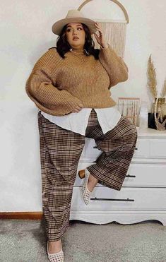 Plus Size Business Attire, Plus Size Winter Outfits, Chique Outfit, Plus Size Fall Fashion, Business Casual Outfits For Work, Outfit Inspo Fall, Professional Outfits