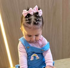 Hair Styles For Baby Girl Short Hair, Baby Girl Hairstyles For Short Hair, Baby Hair Ideas, Newborn Hairstyles, 11 Month Old Baby