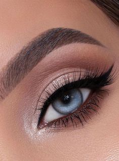 Evening Eye Makeup, Wedding Eyes, Maquillage On Fleek, Eye Makeup Images, Pretty Eye Makeup, Wedding Eye Makeup, Prom Eye Makeup, Cute Eye Makeup, Formal Makeup