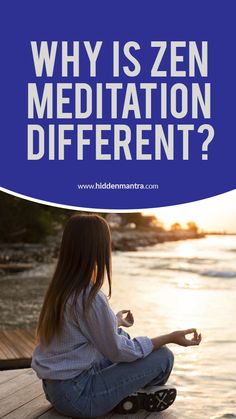 Why is Zen Meditation different? Zen Meditation, Zen Buddhism, Life Help, Spiritual Growth, Finding Joy, Inner Peace, Buddhism, Zen