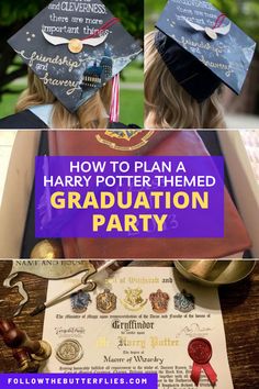 how to plan a harry potter themed graduation party