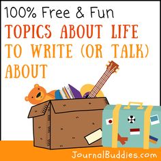 Our fun list of topics about life will help you get you writing, conversing, or simply engaging in some interesting small talk! #TopicsAboutLife #WritingIdeas #ConversationTopics #JournalBuddies