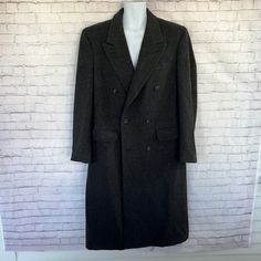 Excellent Condition Made In Usa Actwu There Is No Size, Please Refer To Measurements, My Guess Is Large Pit To Pit 23.5” Length 48.5” Shoulder To Shoulder 19.5” Sleeve 27.5” Approximately All Wool Heavy Long Great Quality Coat! 3 Exterior Functional Pockets 2 Interior Pockets Double Breasted Style Peacoat Definitely Weighs About 6-7 Lbs Not Sure Fast Shipping Bundle And Save, Smoke Free Home, Use Natural Lighting, Adding New Items Daily 4 Categories To Choose From. Gray Peacoat, Dior Jacket, Men Dior, Peacoats, Vintage Christian Dior, Natural Lighting, Charcoal Gray, Charcoal Grey, New Items