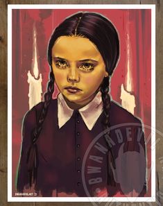 Creepshow Art, Wednesday Addams Art